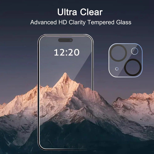 Protectores De Vidrio Ailun Para iPhone 15