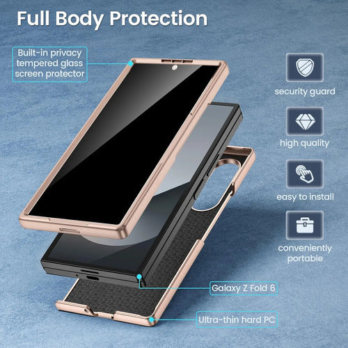 Funda Para Samsung Galaxy Z Fold 6 Rosa