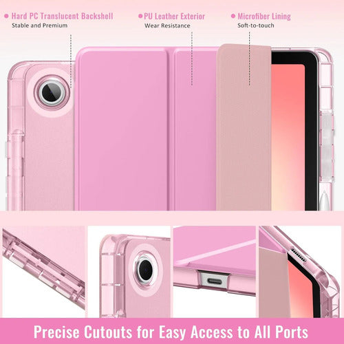 Funda Para Samsung Galaxy Tab S10 Lite Rosa