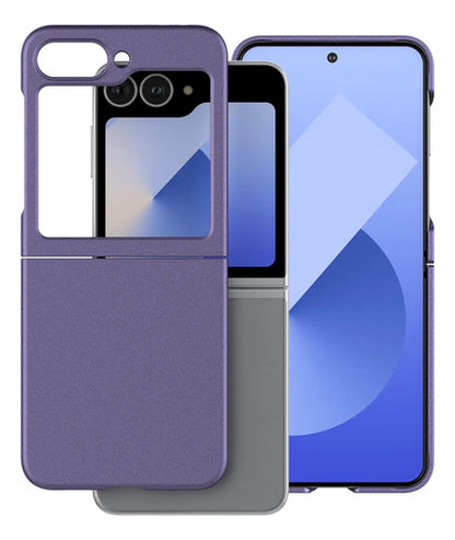 Funda Para Samsung Galaxy Z Flip 6 Y Z Flip 7 Fe Lila