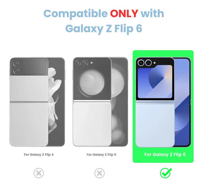 Funda Transp Antigolpes Para Samsung Galaxy Z Flip 7 Fe Transparente