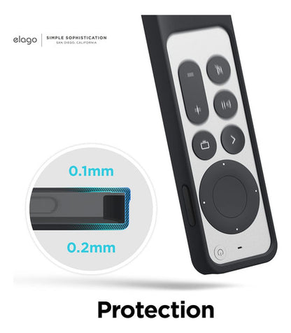 Funda Para Apple Tv 4k Hd Siri Remote 3ra Gen Negro