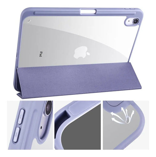 Funda Para iPad (a16) De 2022 Y 2025 11' Y 10.9' Lavanda