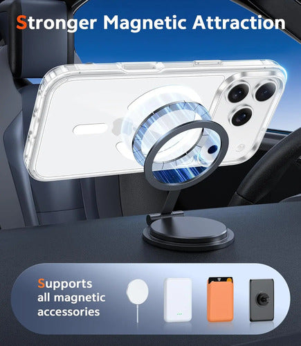 Funda Para iPhone 17 Pro Max 6.9 Pulgadas Transparente Transparente