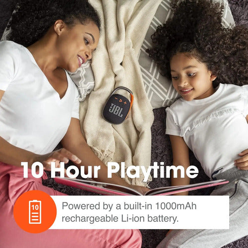 Jbl Clip 4: Parlante Bluetooth Ultracompacto E Impermeable Negro