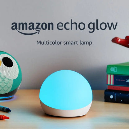 Lámpara Inteligente Echo Glow Multicolor Blanco Multicolor