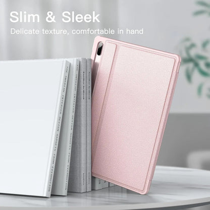 Funda Jetech Para Samsung Galaxy Tab S8/s7 Con Soporte S Pen Rosa Lisa