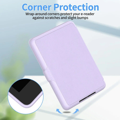 Funda Premium Para Kindle Paperwhite Lila
