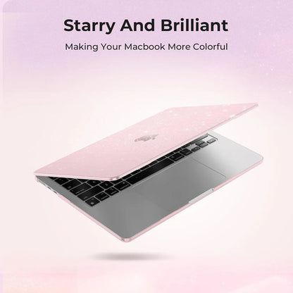 Carcasa Funda Transparente Para Macbook Air 13.6' Rosa