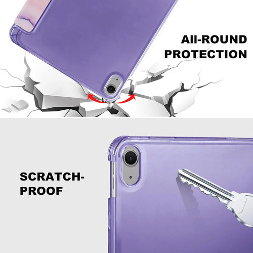 Funda Para iPad A16 11th Gen 11  2025 Y iPad 10th Violeta