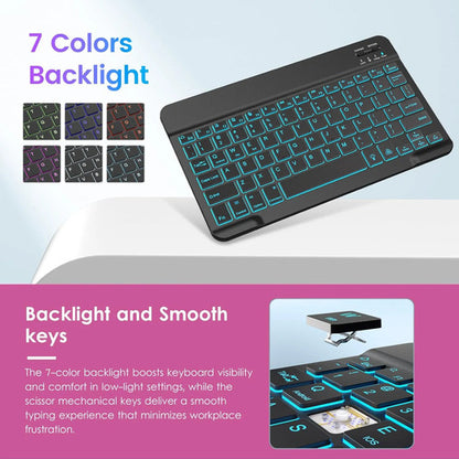 Funda Con Teclado Para iPad Air 11-inch Y Air 10.9 Inch Rosa