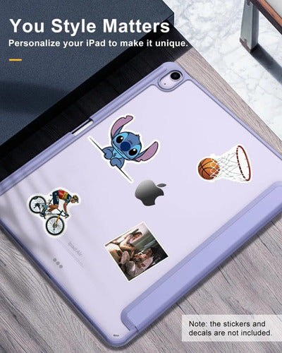Funda Timovo Para iPad Air 13 Pulgadas M2 2024 - Gris Claro Lavanda
