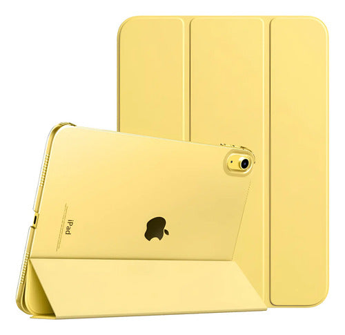 Funda Para iPad A16 11th Gen 2025/iPad 10th Amarillo Claro
