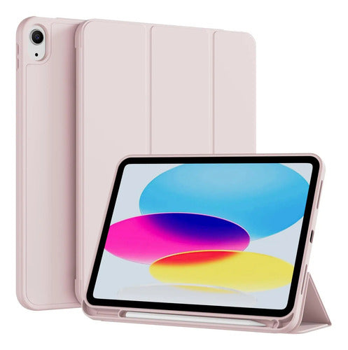 Funda De Silicona Para iPad Air Rosa Claro