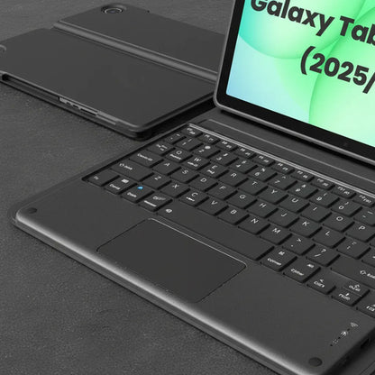 Funda Con Teclado Inalámbrico Para Galaxy Tab A11 & A9 Negro