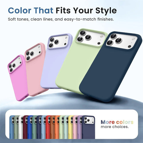 Funda Para iPhone 18 Pro Max Azul Marino