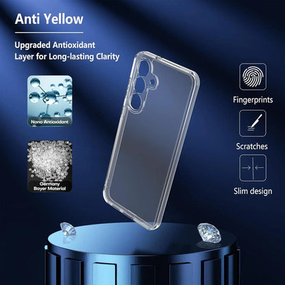 Funda Para Galaxy S25 Fe + 2 Protectores De Pantalla Transparente