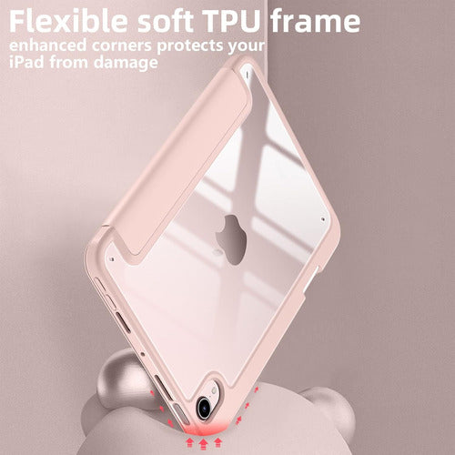 Funda Para iPad Mini 7/6 Gen 2024/2021 8.3'' Rosa