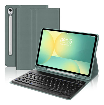 Funda Con Teclado Para Samsung Galaxy Tab S10 Lite/s10 Fe... Verde