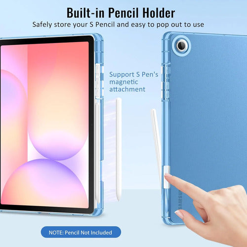 Funda Para Samsung Galaxy Tab S10 Lite Azul Marino