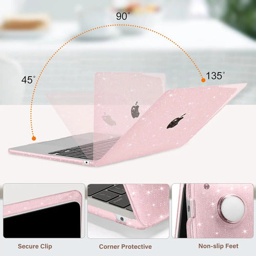 Funda Para Macbook Air 13 Rosa Claro