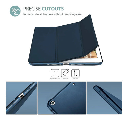 Funda  Case Para iPad 9.7 Inch 6ta/5ta Generación Azul Marino