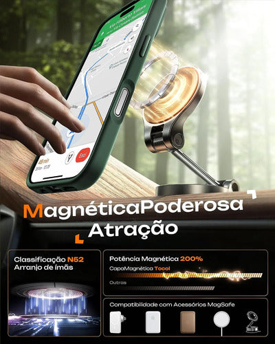 Funda Para iPhone 17, Compatible Con Magsafe Verde Lima