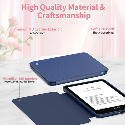 Funda Transparente Para Kindle De 6 2024 Y 2022 Blanco