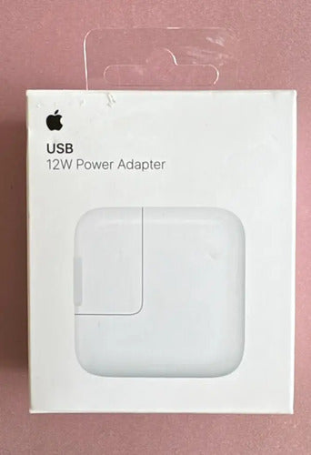 Cargador Para iPhone 12w Usb Adaptador De Pared Originial