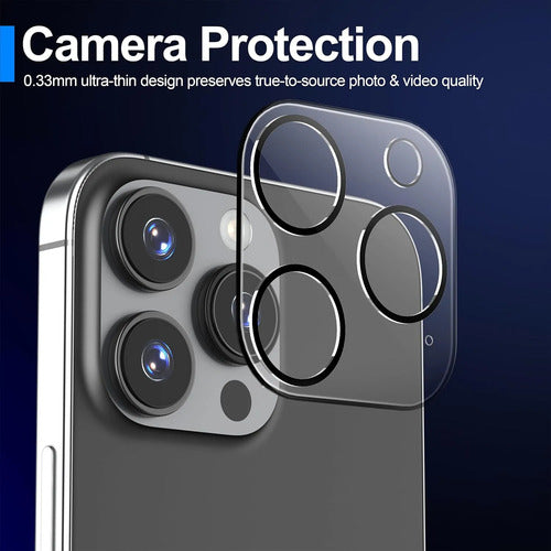 Protector Pantalla Para iPhone 16 Pro + Protector De Lentes