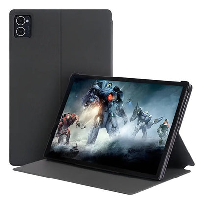 Funda De Tablet Plegable De Cuero Pu Para Chuwi HiPad Gris Oscuro