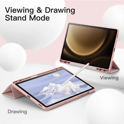 Funda Jetech Para Samsung Galaxy Tab S10 Lite / S10 Fe / ... Dorado Lisa