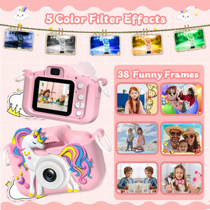 Cámara De Video Y Fotografía Digital Para Niños X200 - Ed... No
