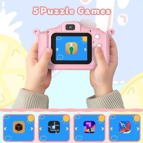 Cámara De Video Y Fotografía Digital Para Niños X200 - Ed... No