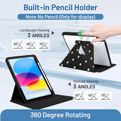 Funda Para iPad Con Soporte Para Lápiz Lunares