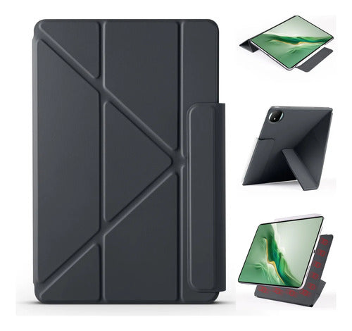 Funda Magnética Delgada Para Honor Magicpad 3 13.3 Negro