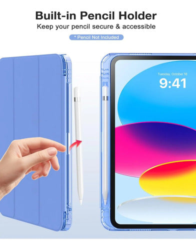 Funda Moko Para iPad Generación 2025 Y 2022 Azul Oscuro