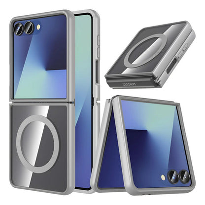 Funda Magnética Para Samsung Galaxy Z Flip 7 Gris