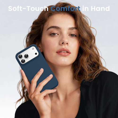 Funda Para iPhone 18 Pro Max Azul Marino