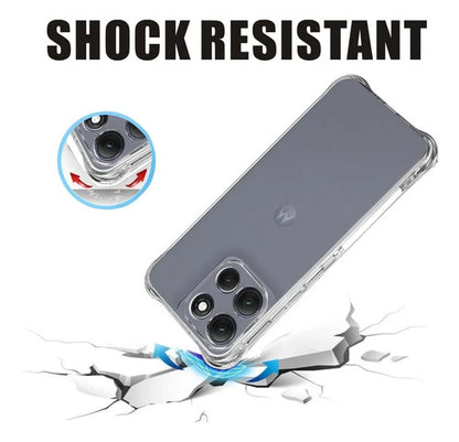 Funda Protectora Folmeikat Para Moto G86 Power 5g Transparente