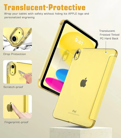 Funda Para iPad A16 11th Gen 2025/iPad 10th Amarillo Claro
