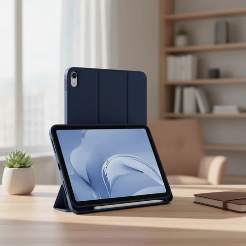 Funda Akkerds Para iPad A16 De 11a Gen Y iPad 10.9  2022 Azul Marino
