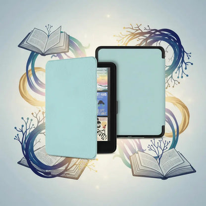 Funda Premium Para Kindle Paperwhite Verde Claro