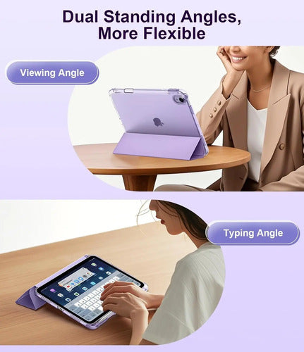 Funda Para iPad Air 11 Pulgadas M3 2025/m2 2024 Violeta