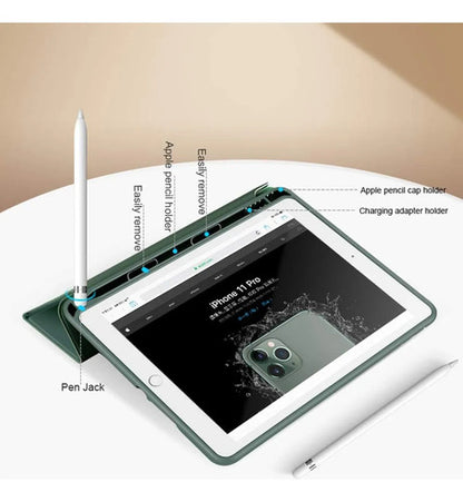Funda Para iPad 6ta/5ta Generación 9.7 Verde Oscuro