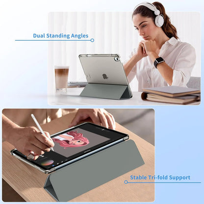 Funda Moko Para iPad Air Con Soporte Para Lápiz Gris