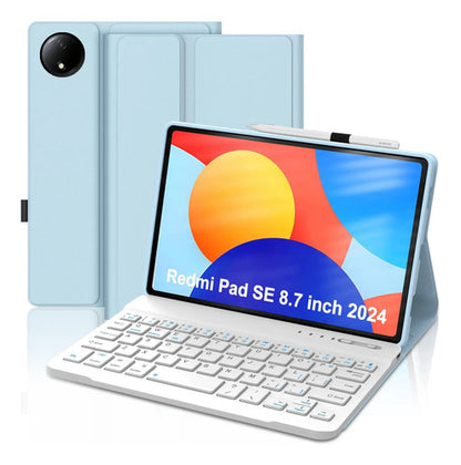 Teclado Retroiluminado Con Funda Para Redmi Pad Se 8.7 Azul