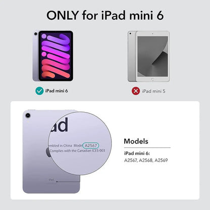 Funda Transparente Para iPad Mini 7 A17 Pro Transparente