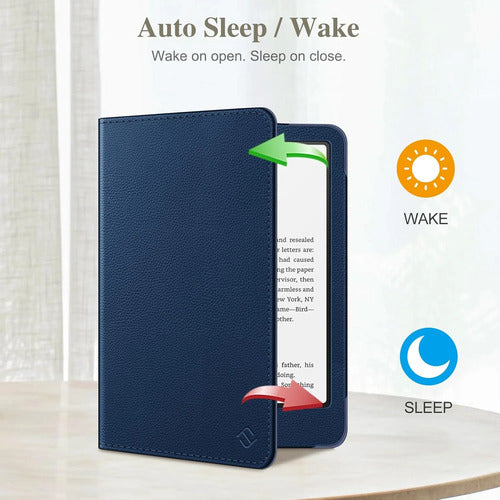 Funda Para Kindle Paperwhite 7 /6.8 Azul Marino