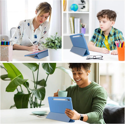 Funda Para Galaxy Tab S10 Lite/s10 Fe/s9 Fe 10.9 ... Azul